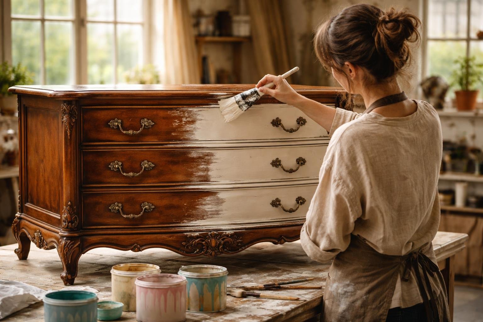 Peindre sans Poncer un Meuble : Quelle Peinture Choisir ?
