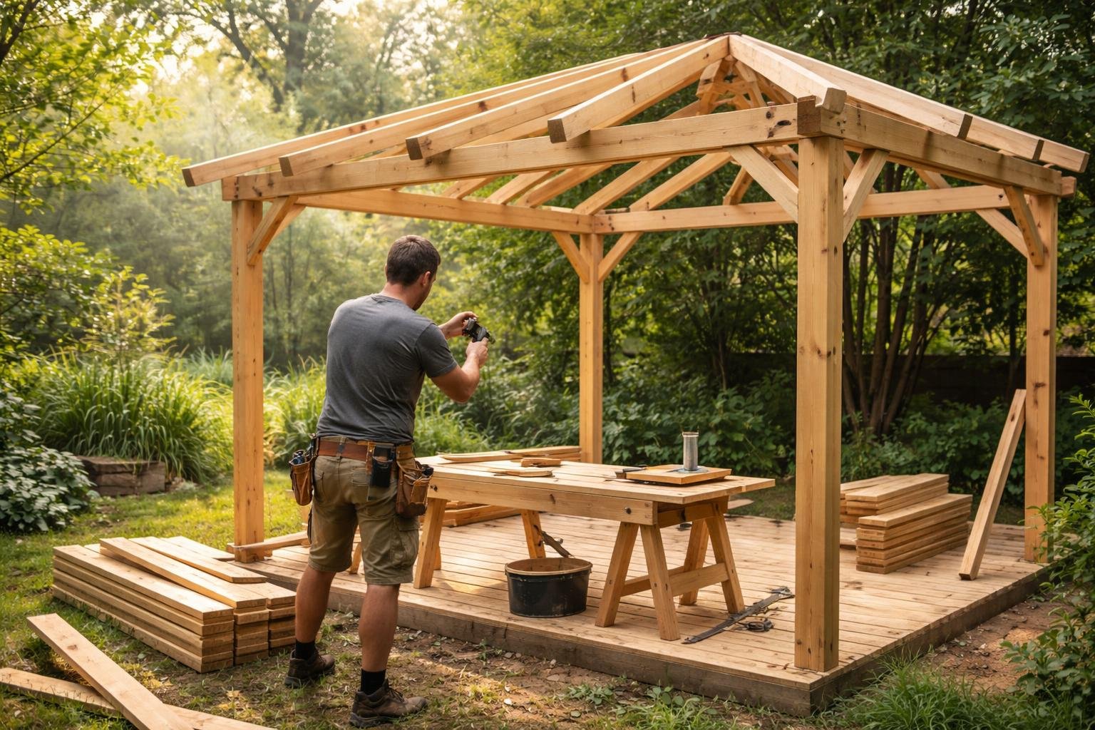 Abris de Jardin Construction : Comment Construire le Vôtre pas Cher ?