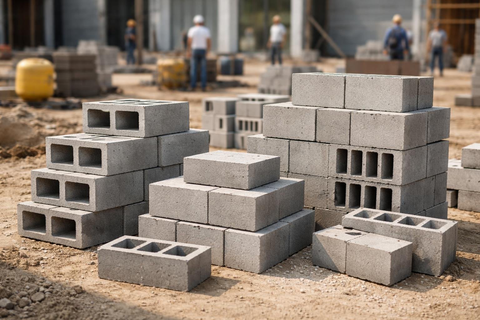 Poids d&rsquo;un Parpaing : Creux, Plein ou Semi-Plein ?